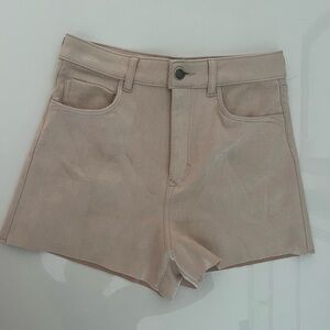 Zara Faux Suede Shorts NWOT